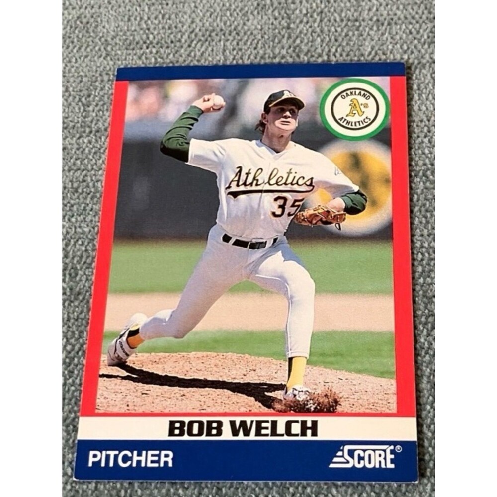 1991 Score Oakland A's Baseball Card Trading Card